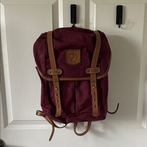 Fjallraven Burgundy Backpack